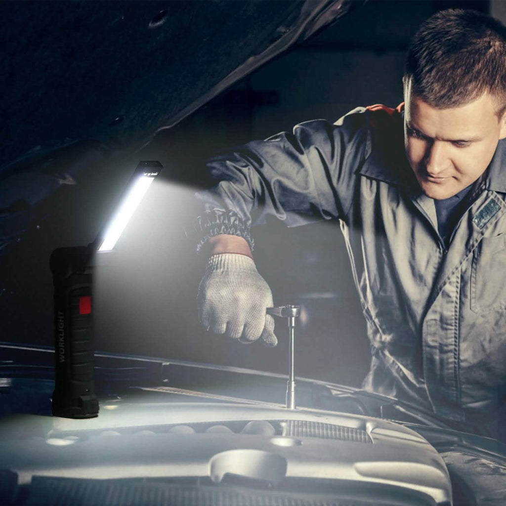 Rechargeable COB LED Slim Work Folding Light