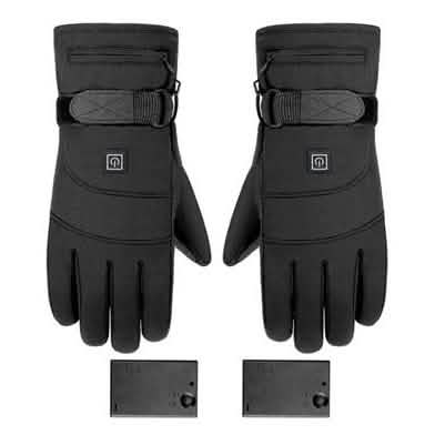 Rechargeable Heated Touch Screen Gloves