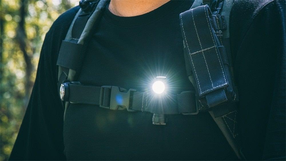 Rechargeable High Lumen Super Bright Powerful LED CREE XP-L HI  Flashlight Magnetic Water & Impact Resistant Handheld Flashlights  For Outdoor Camping Hiking Riding