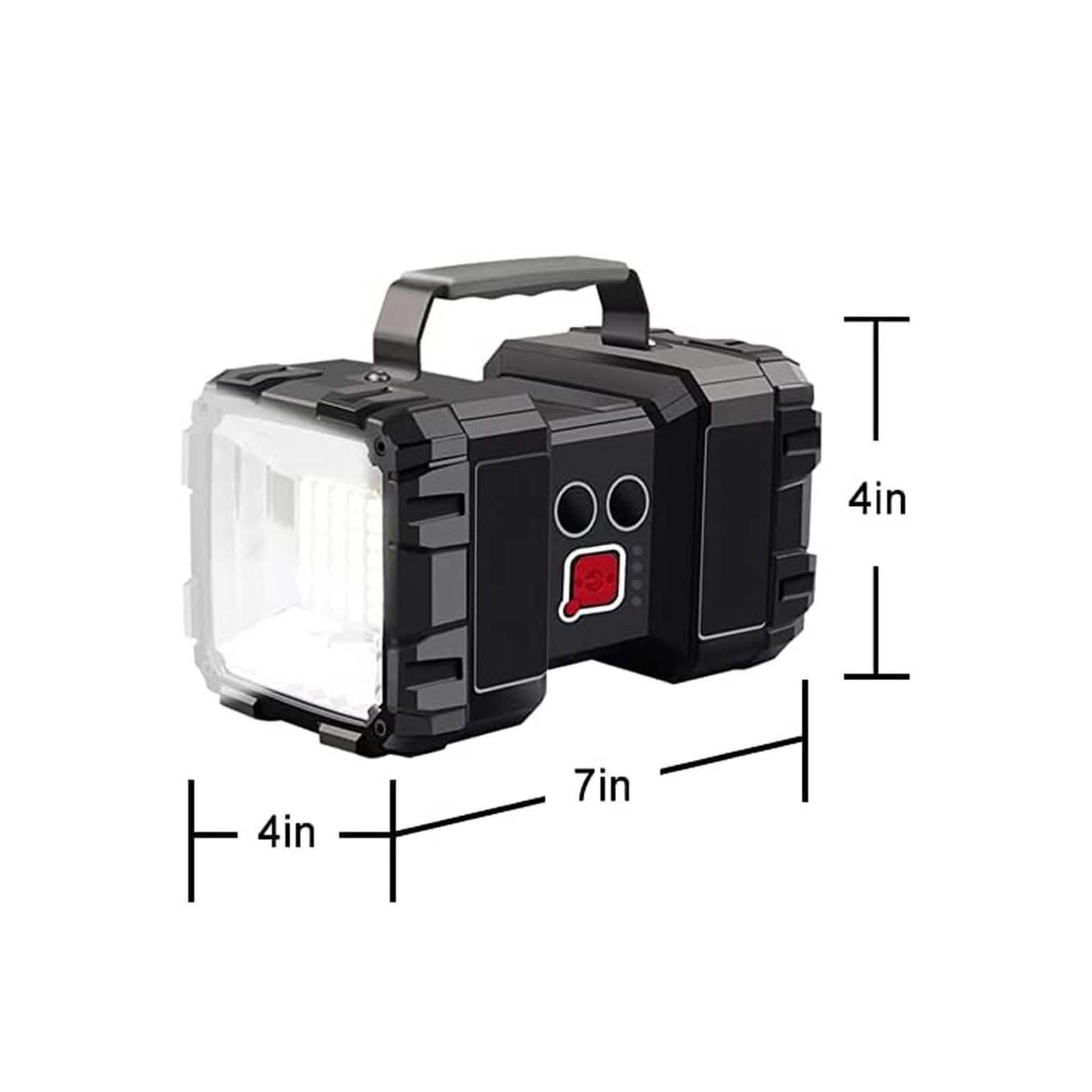 Rechargeable LED Spotlight Flashlight