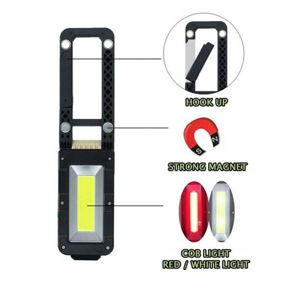 Rechargeable Magnetic Folding LED Outdoor Light