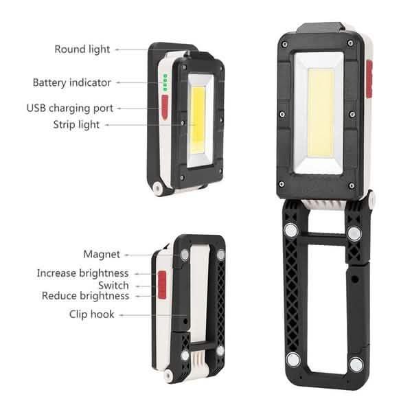 Rechargeable Magnetic Folding LED Outdoor Light