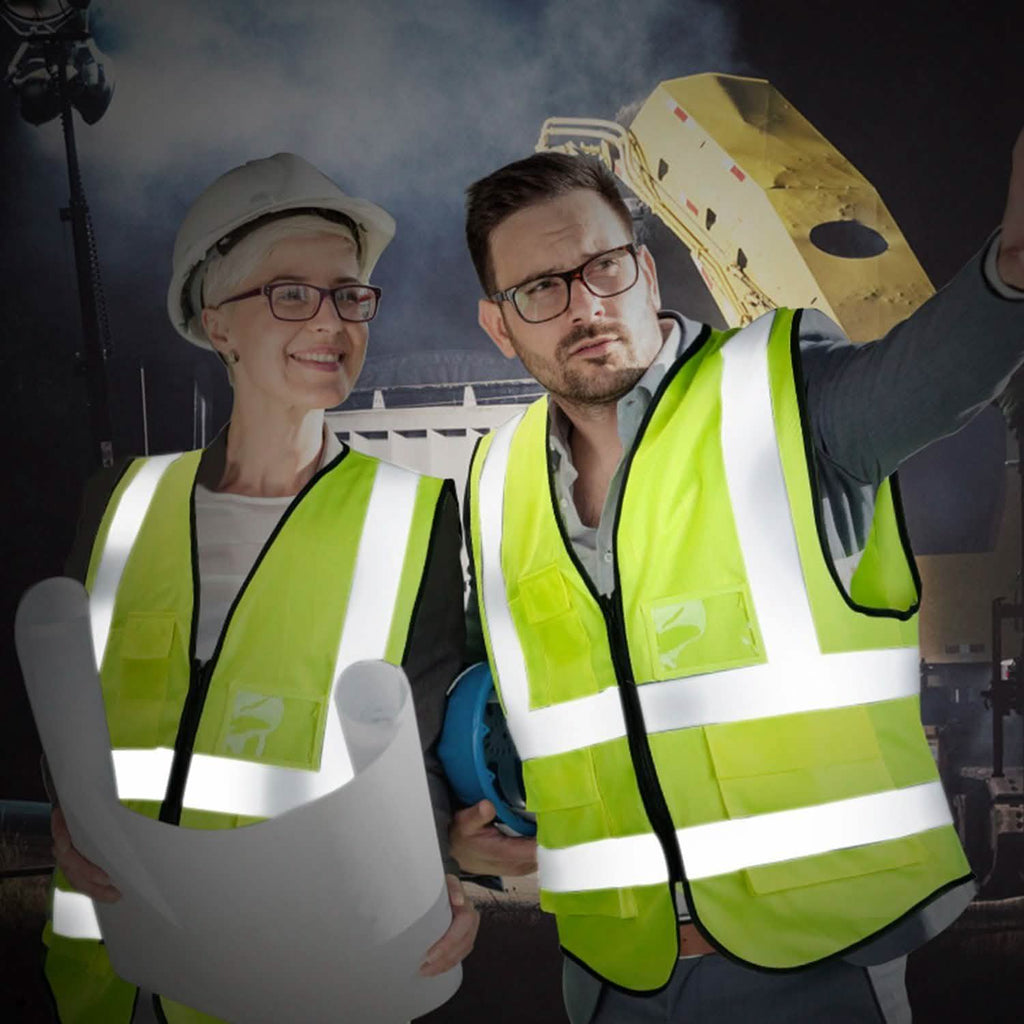 Reflective Safety Vest High Visible Waistcoat