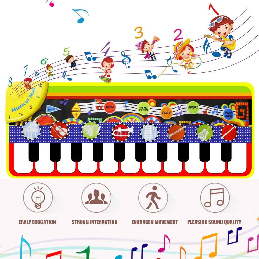 RenFox Kids Musical Mats Early Education Toys