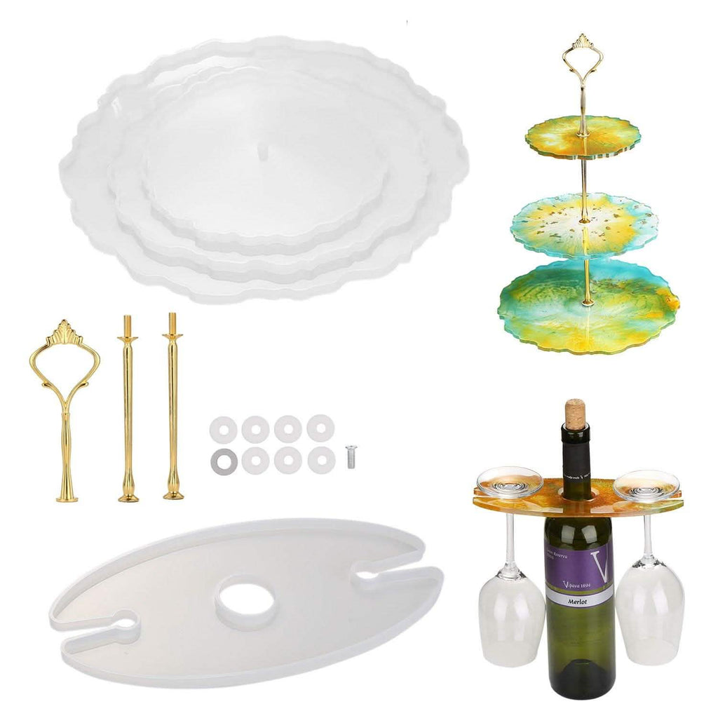 Resin Casting 3-Tier Cake Stand