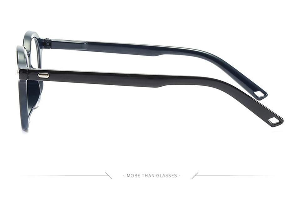 Retro Reading Eyeglasses Men Women HD Round Frame Reading Glasses Presbyopia Eyewear With Spring Hinge Vintage Round Frame Eyeglasses For Men Women  Diopter +1 1.5 2 2.5 3 3.5