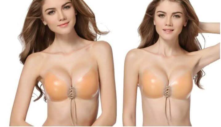 Reusable Butterfly Silicone Push-Up Bra - Assorted Sizes