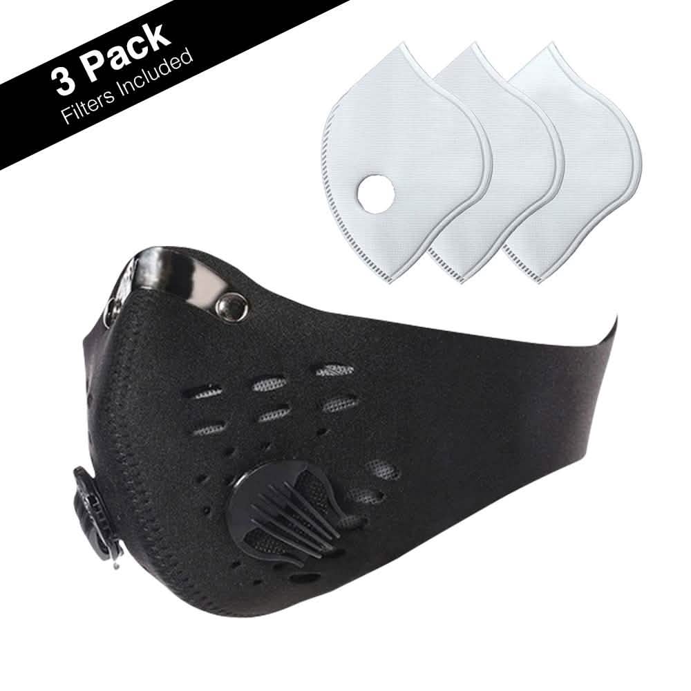 Reusable Dust Proof Mask With 3 Filters