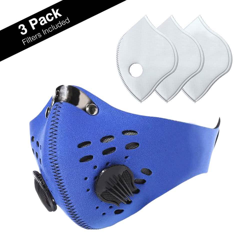Reusable Dust Proof Mask With 3 Filters