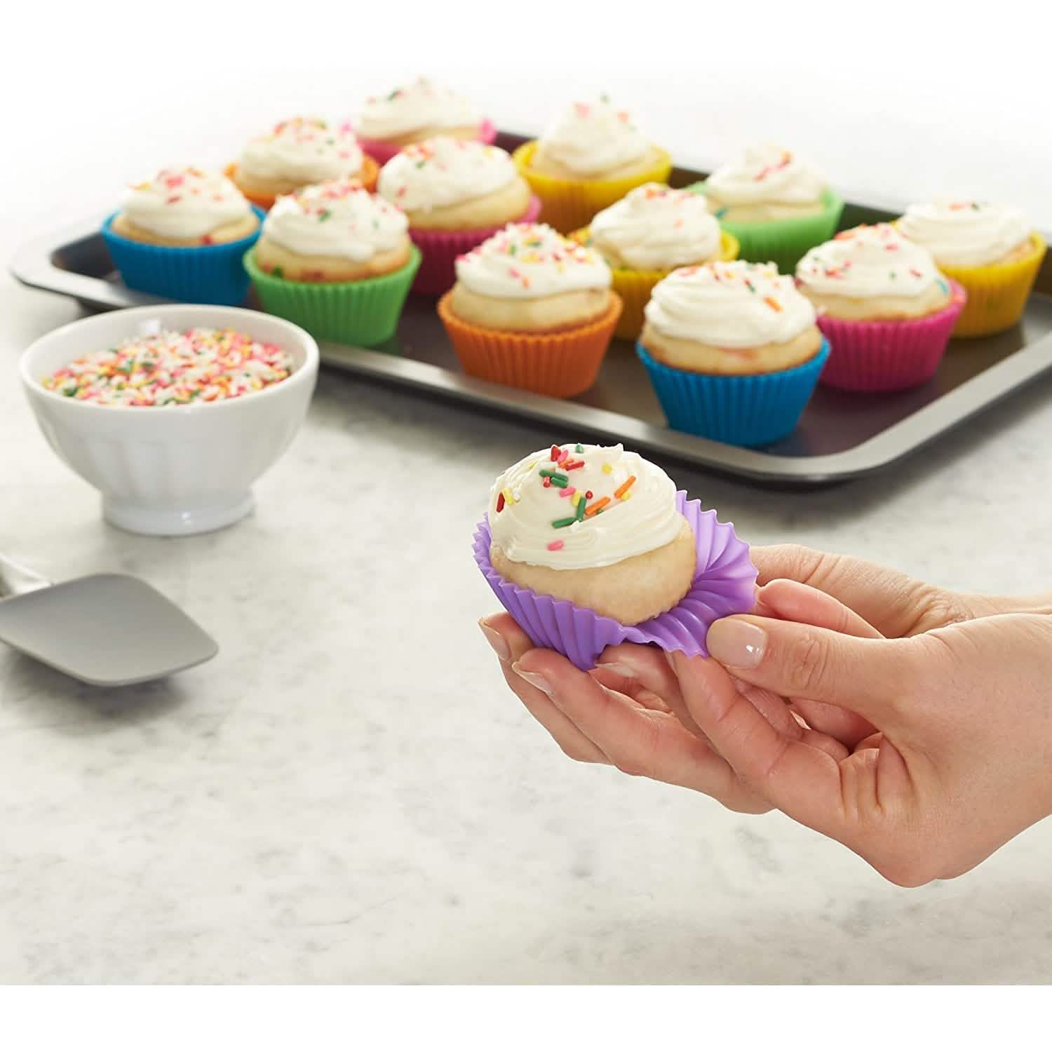 Reusable Silicone Baking Cups