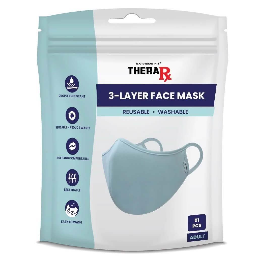 Reusable Washable 3-Ply Face Mask