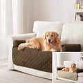 Reversible Pet Bed & Furniture Protector with Cushion Anchors - Assorted Styles