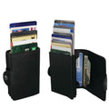 RFID-Blocking Cascading Quick Card Wallet