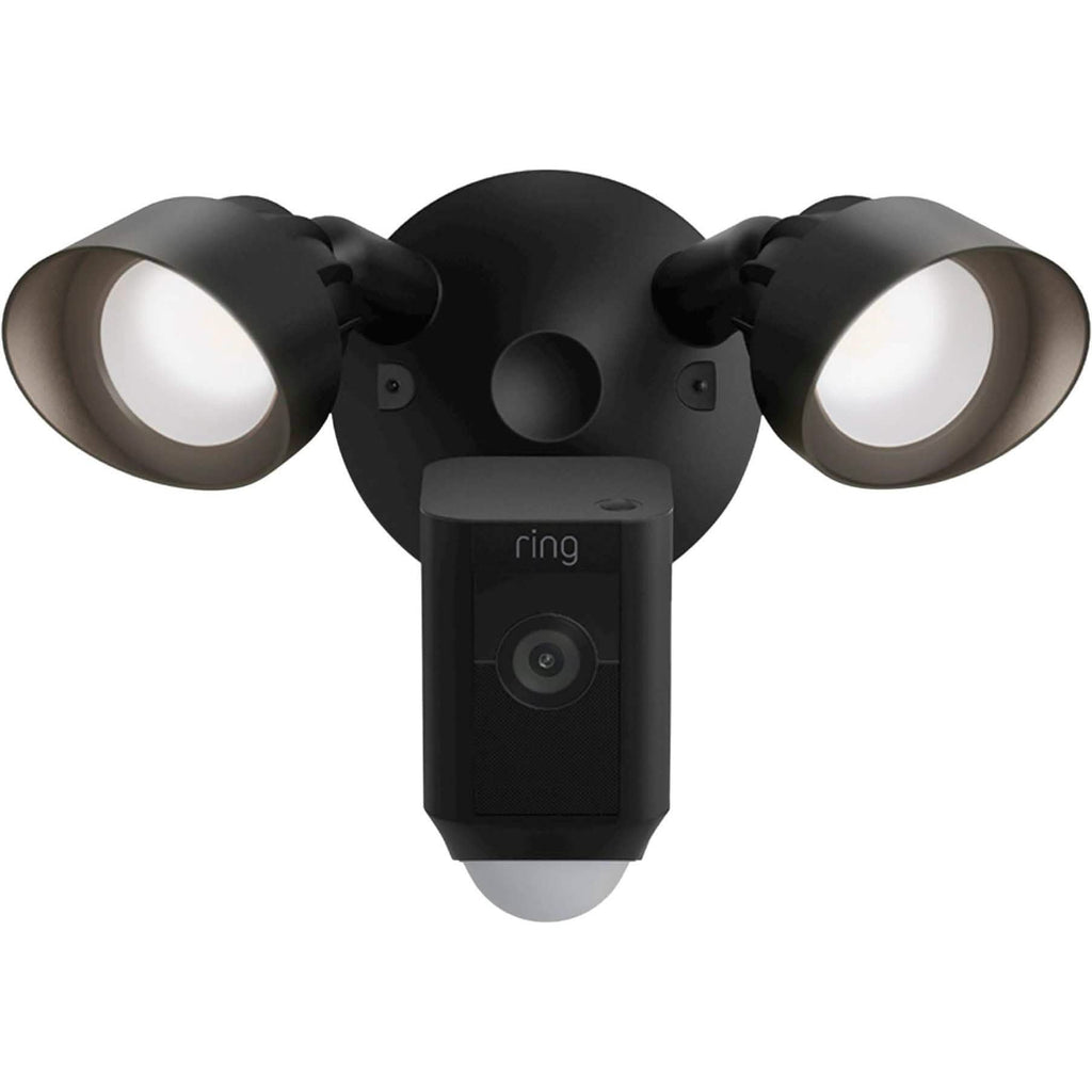 Ring - Floodlight Cam Plus Outdoor Wired 1080p Surveillance Camera
