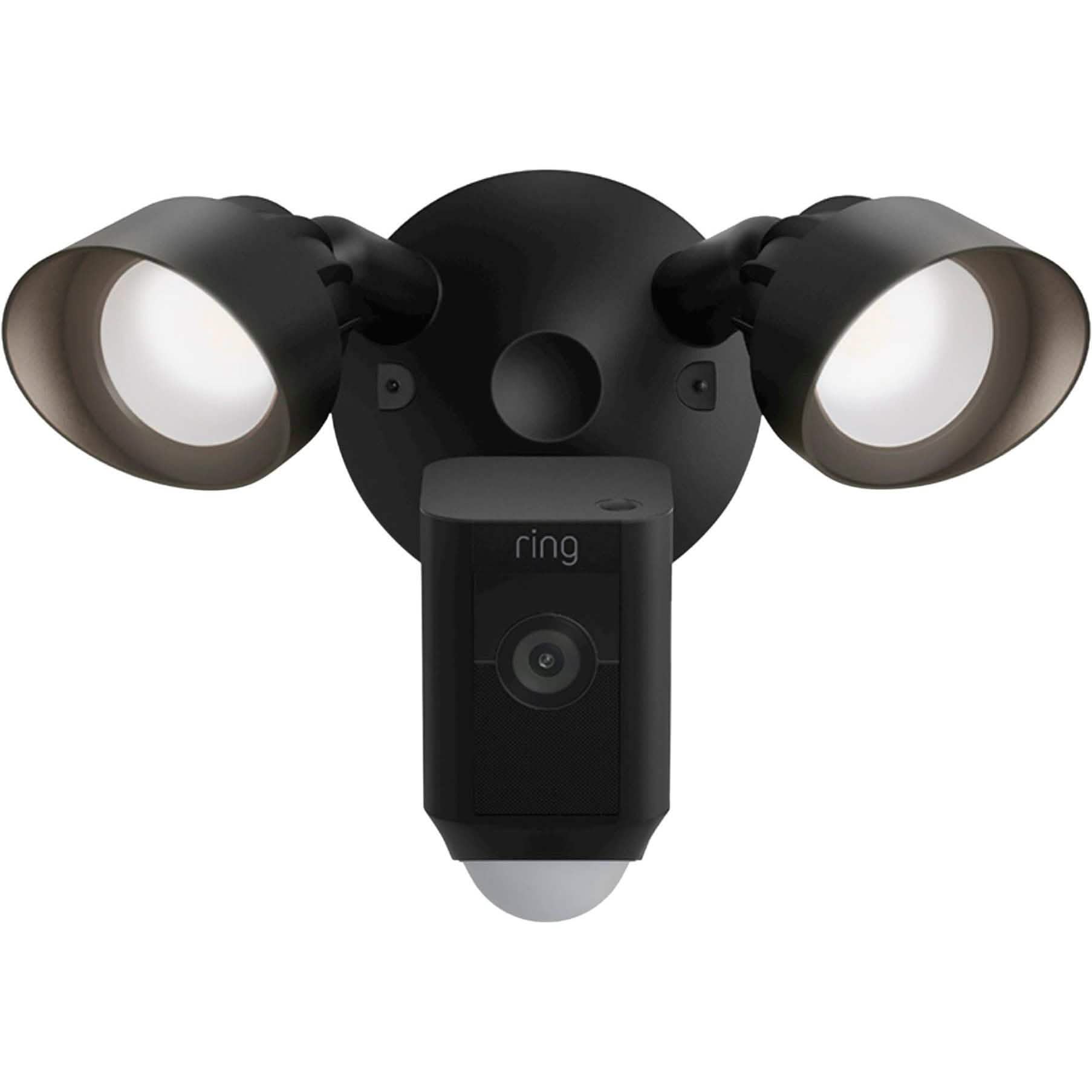Ring - Floodlight Cam Plus Outdoor Wired 1080p Surveillance Camera