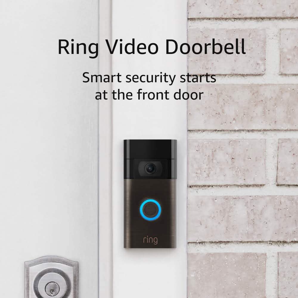 Ring Video Doorbell 1080p HD 2020 Release (Refurbished)