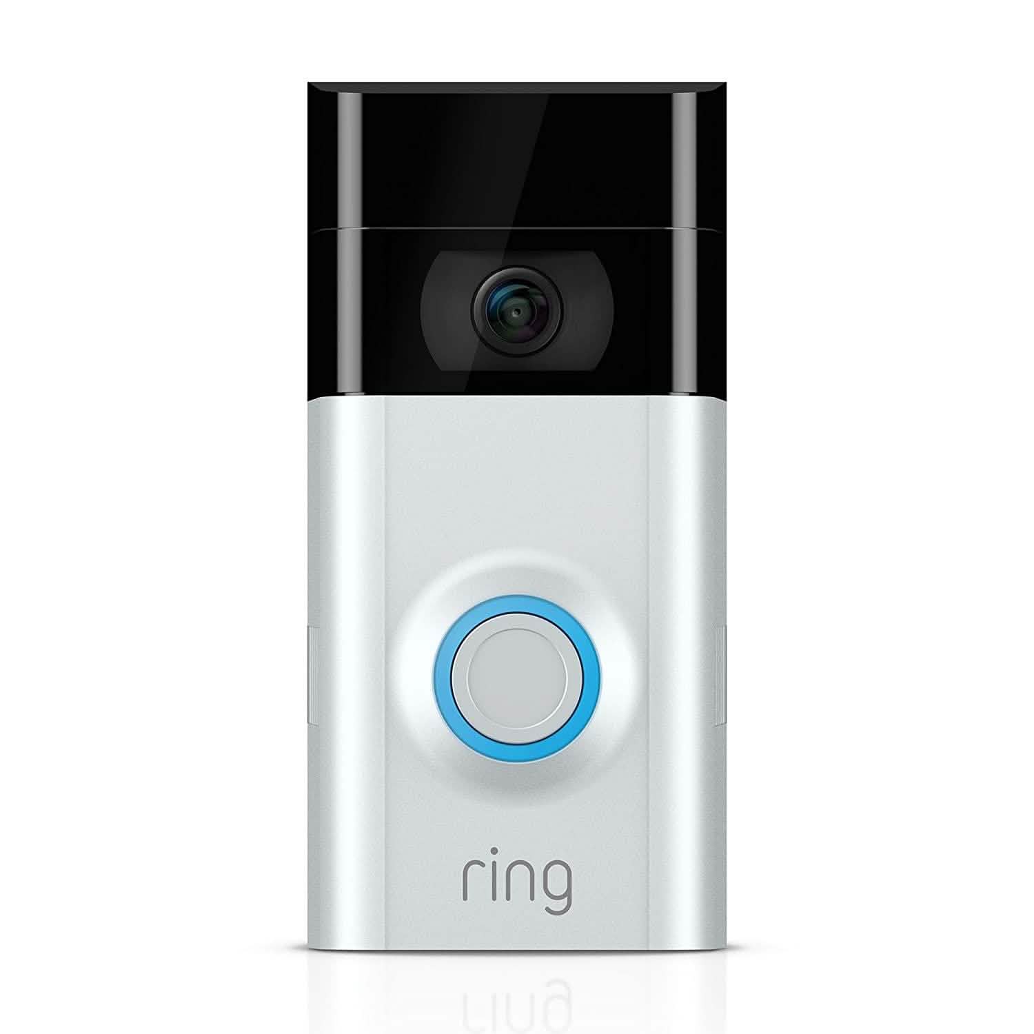 Ring Video Doorbell 2 with HD Video and Motion Activated Alerts (Refurbished)