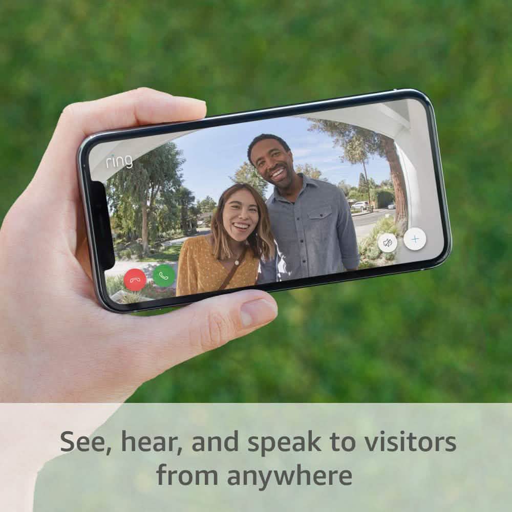 Ring Video Doorbell 2 with HD Video and Motion Activated Alerts (Refurbished)