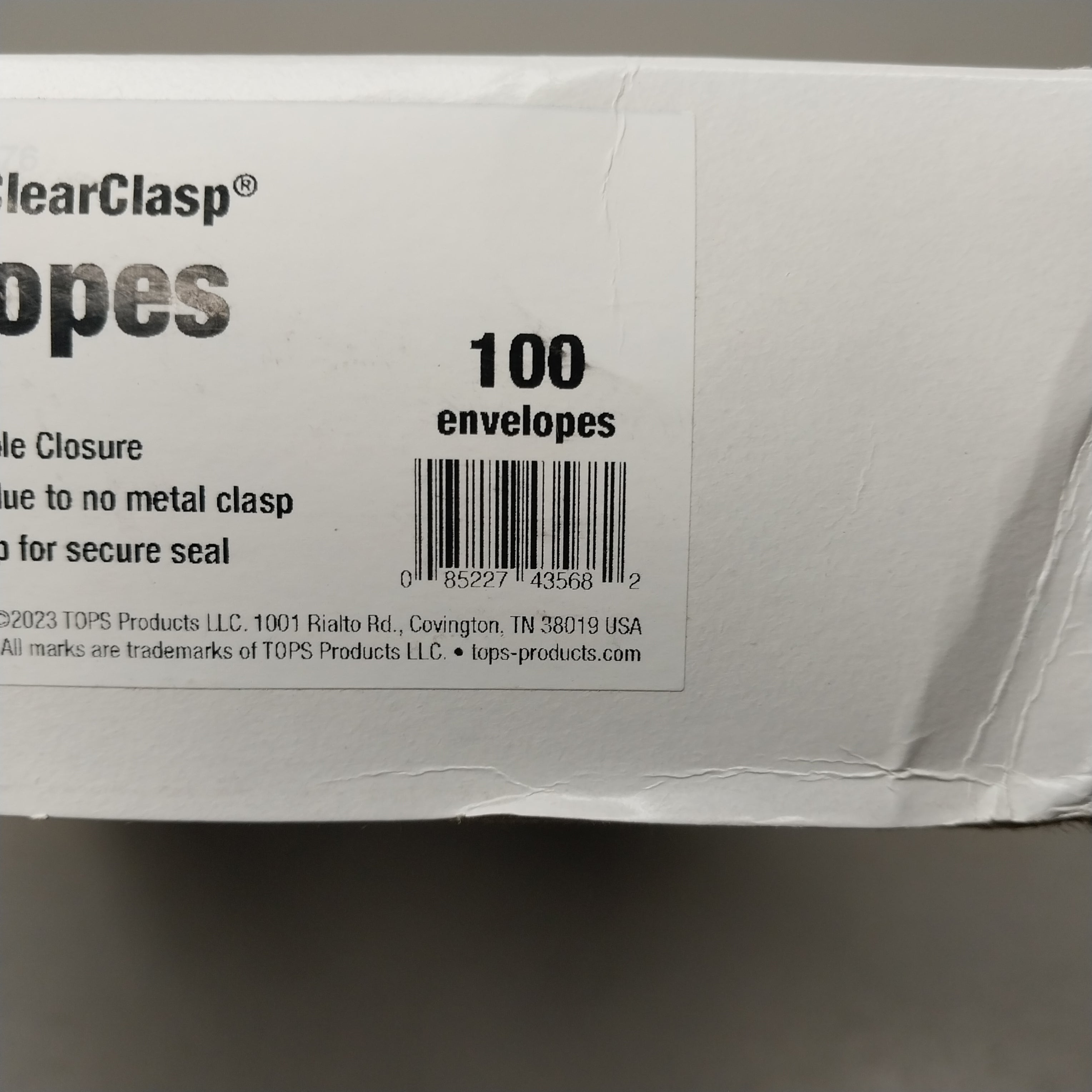 QUALITY PARK 100 PK Envelopes 12"x9"x3" Brown