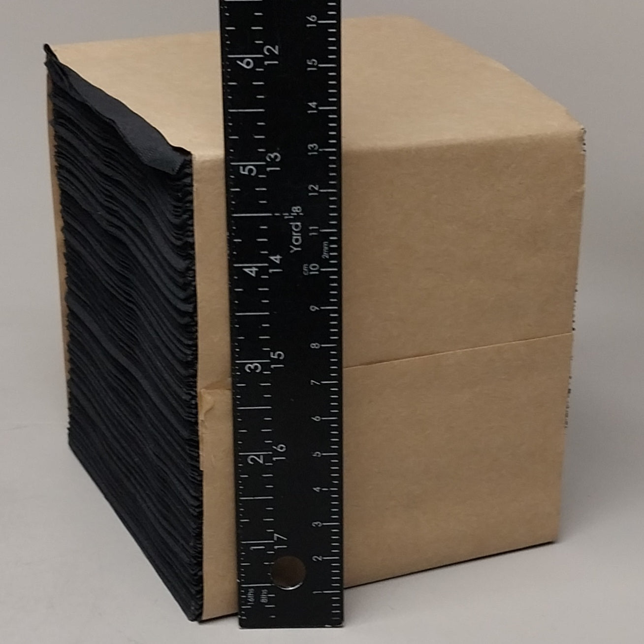 PATERSON (3,200 PACK) 2 PLY Paper Napkins 9"x9" (NG01074)  Black