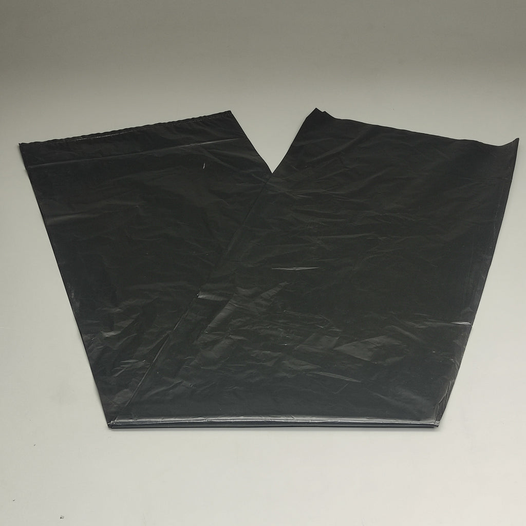 STOUT COMMERCIAL (100 BAGS) 65 Gallon 1.5MIL CAN LINERS 50" X 51" T5051B15