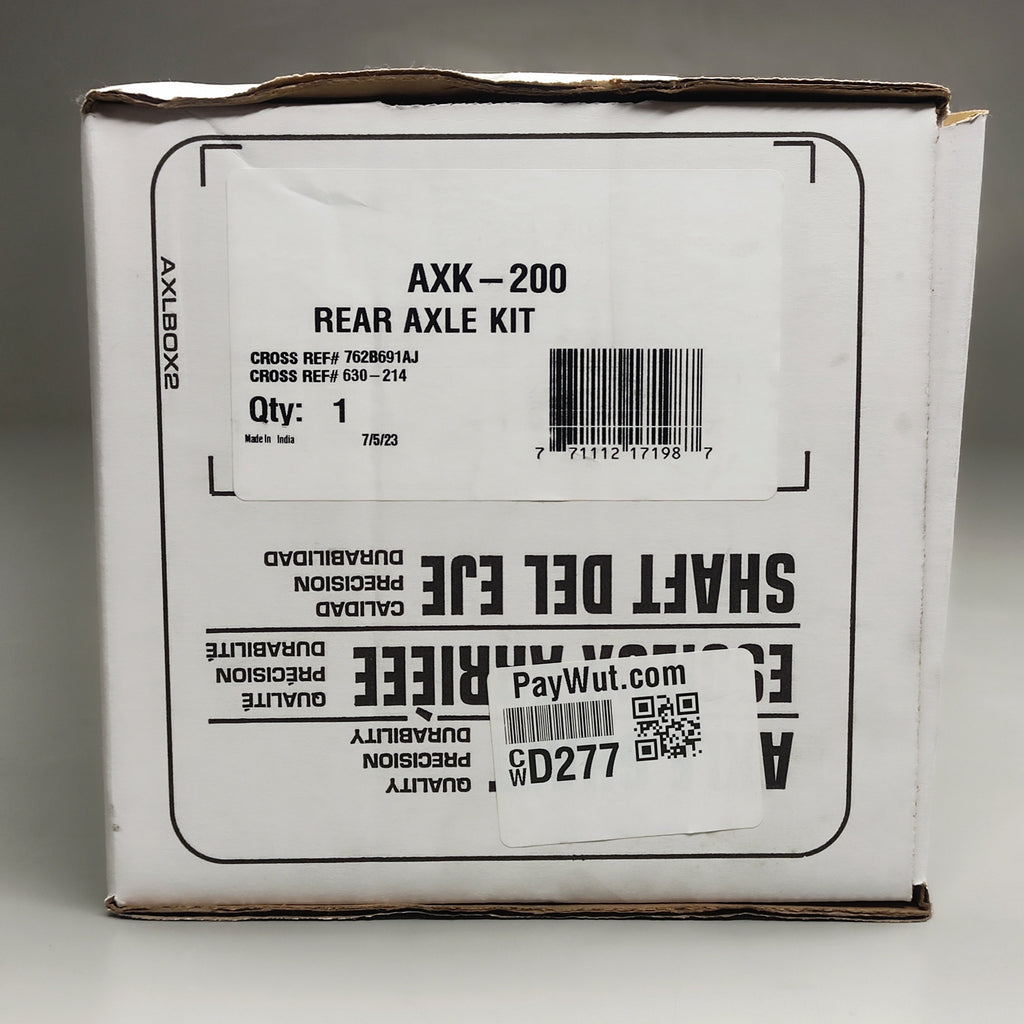 POWER TORQUE Axle Shaft Rear Axle Kit for FORD, LINCOIN, MERCURY AXK-200 (Ref 762B691AJ, 630-214)
