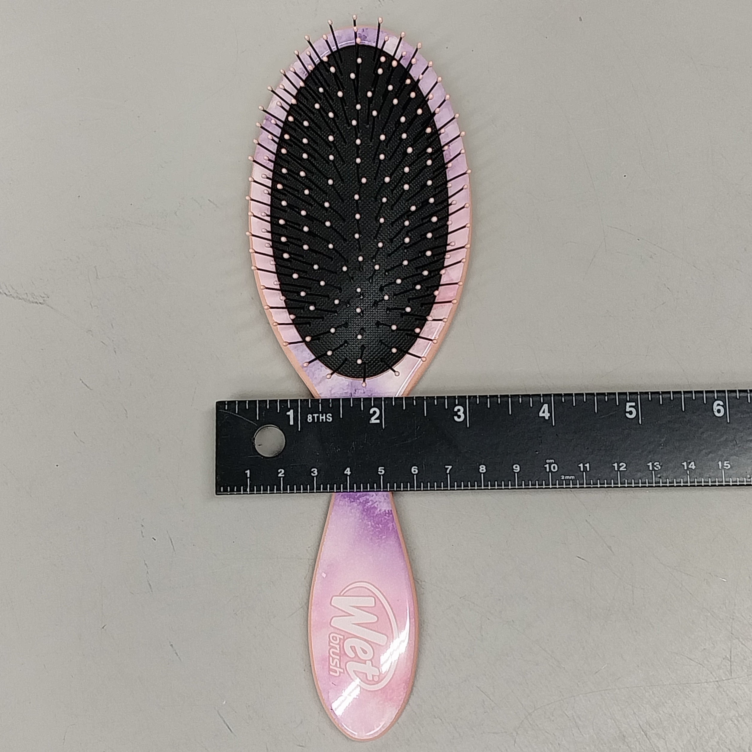 WET BRUSH (4 PACK) Original Detangler Hair Brush Pink / Purple Watermark Pattern