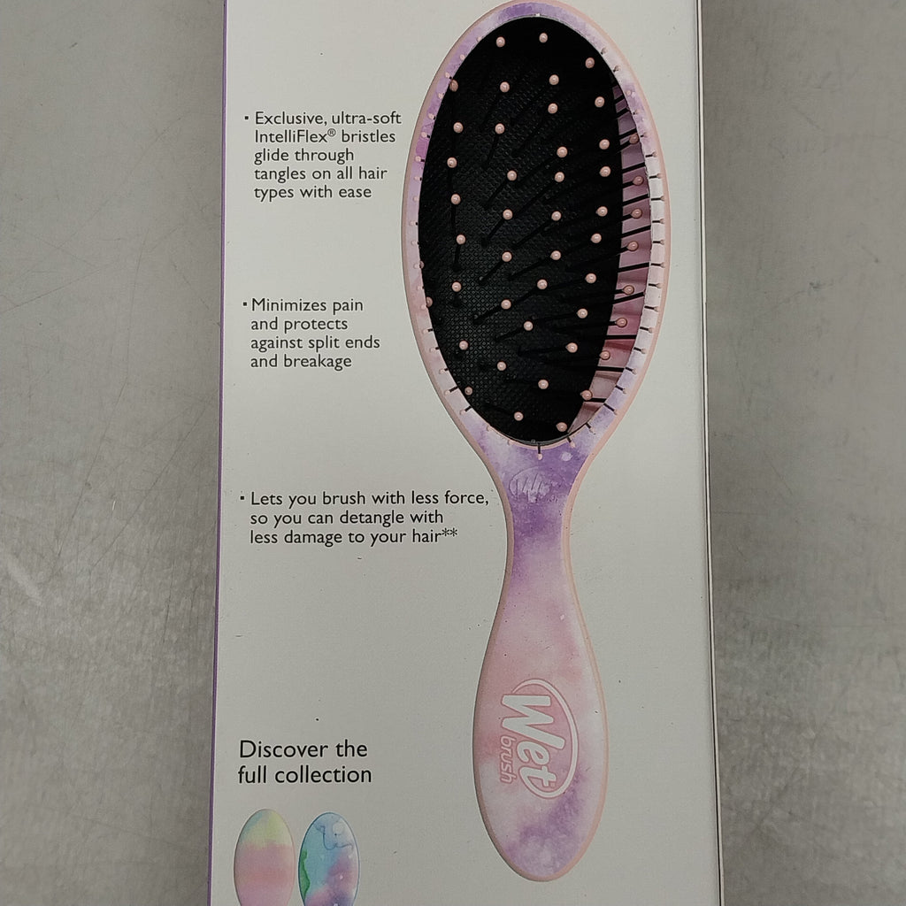 WET BRUSH (4 PACK) Original Detangler Hair Brush Pink / Purple Watermark Pattern