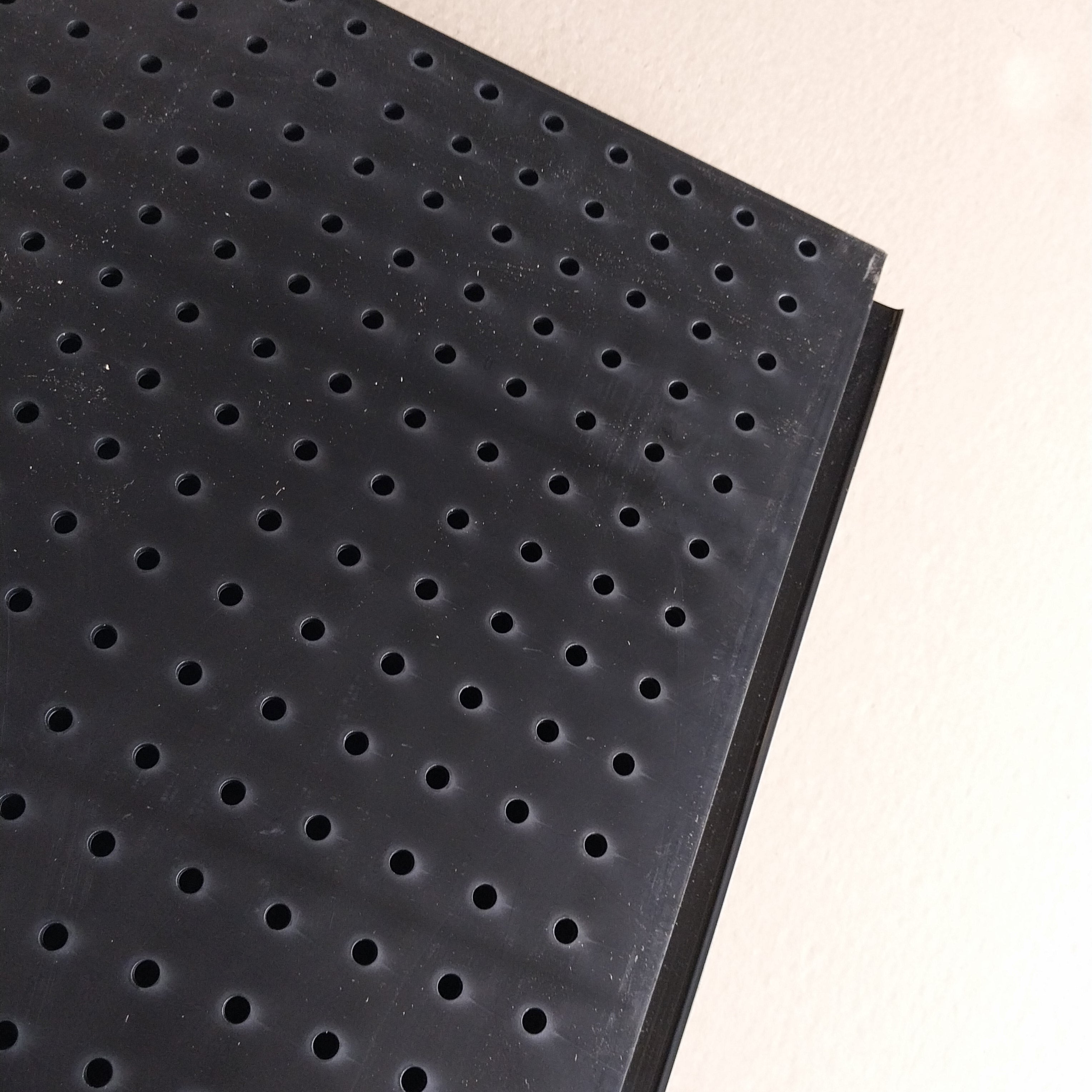 AZAR Black 2 Sided Pegboard Spinner Top 16"x60"x2"