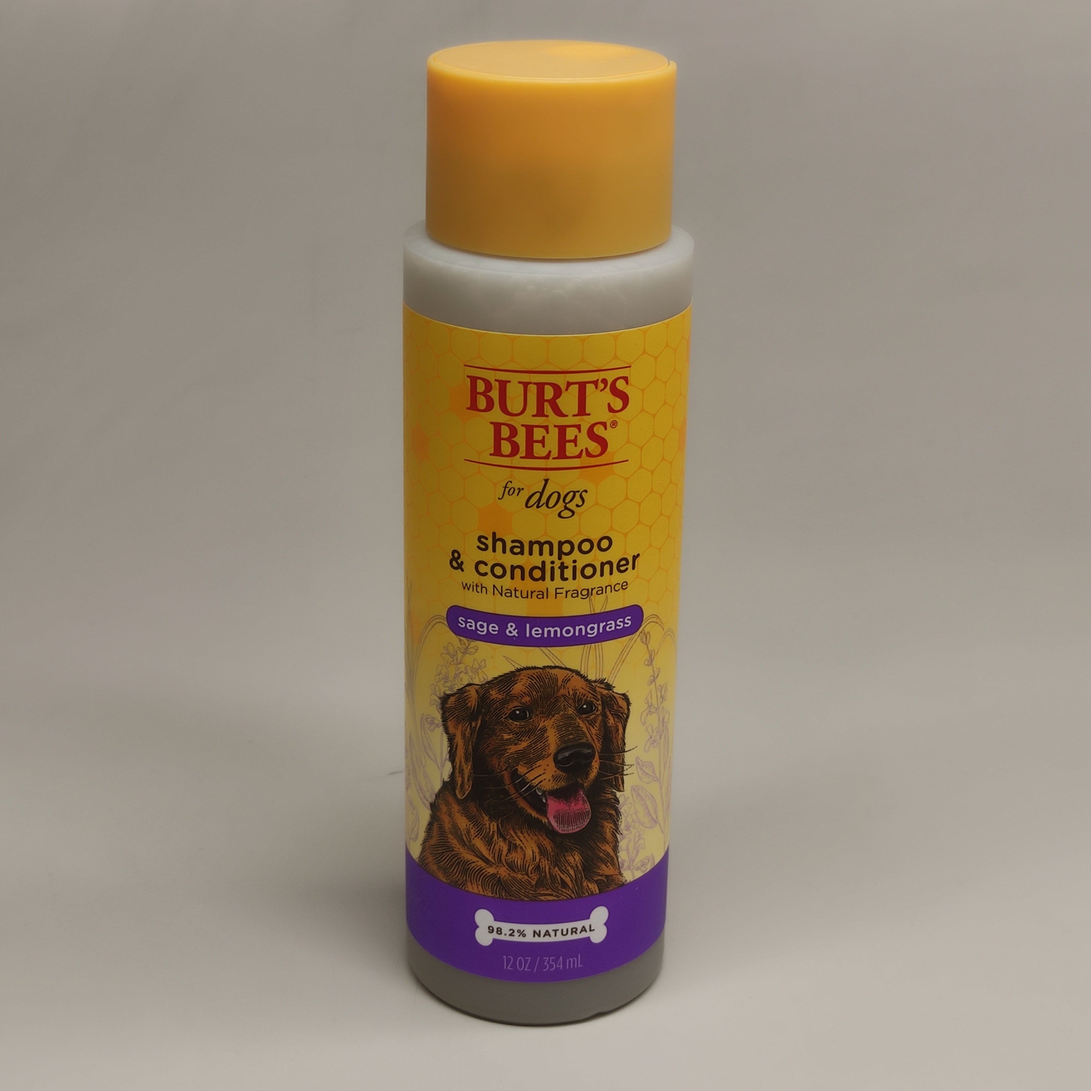 BURT'S BEE'S (2 PACK) For Dogs Shampoo & Conditioner Sage & Lemongrass 12 oz FFP10124