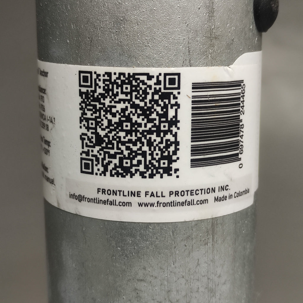FRONTLINE Fall Protection RO12 Commercial Roof Anchor 14" OSHA ANSI Compliant