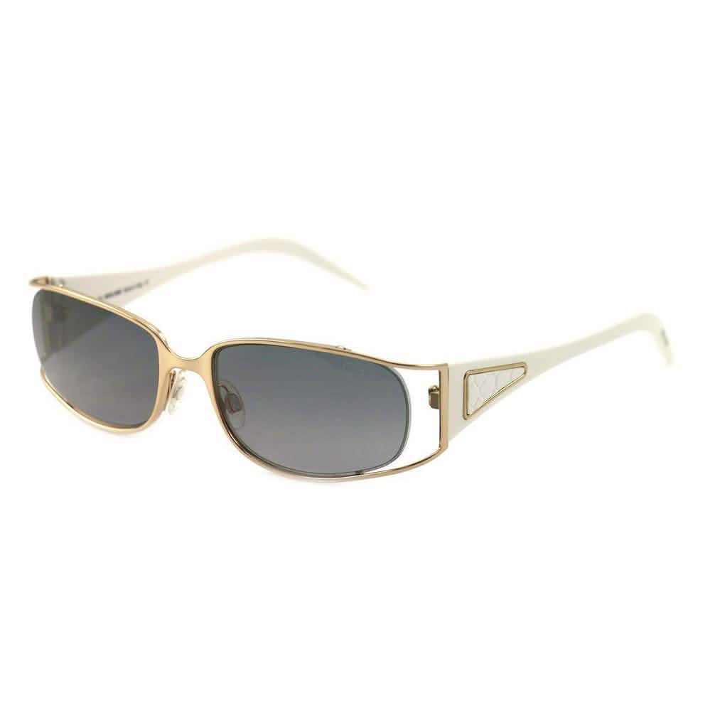Roberto Cavalli Women's Sunglasses RC0424 772 Gold/White 53 17 130 Full-Rim Oval