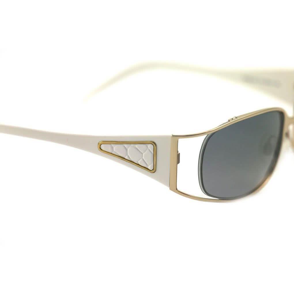 Roberto Cavalli Women's Sunglasses RC0424 772 Gold/White 53 17 130 Full-Rim Oval