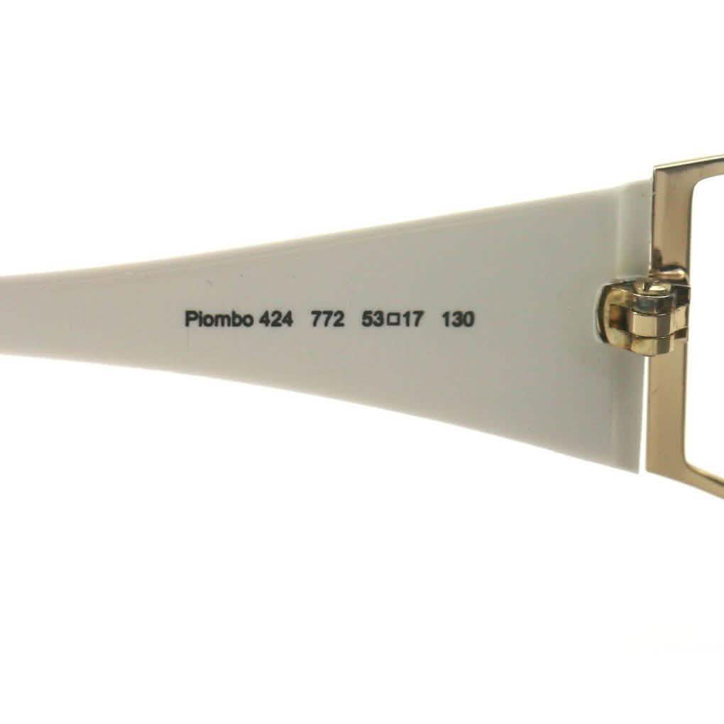 Roberto Cavalli Women's Sunglasses RC0424 772 Gold/White 53 17 130 Full-Rim Oval