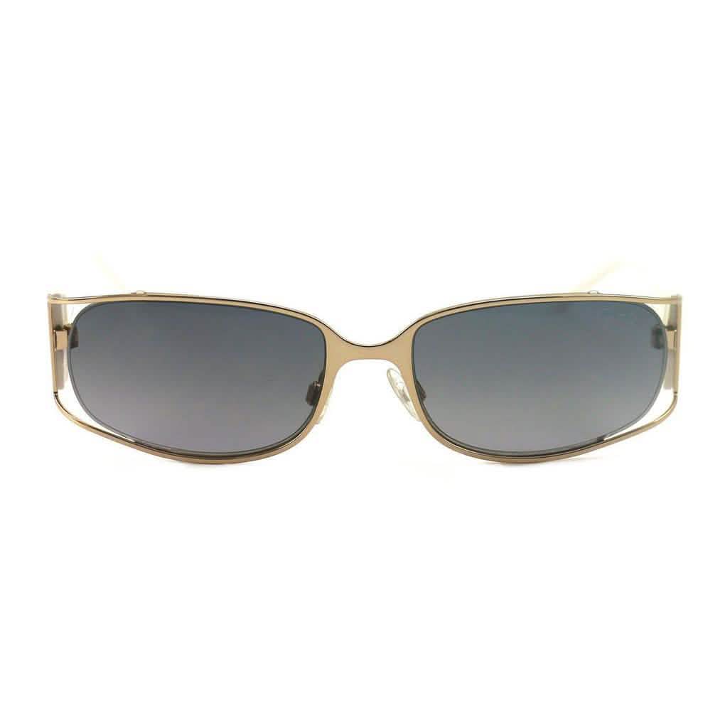 Roberto Cavalli Women's Sunglasses RC0424 772 Gold/White 53 17 130 Full-Rim Oval