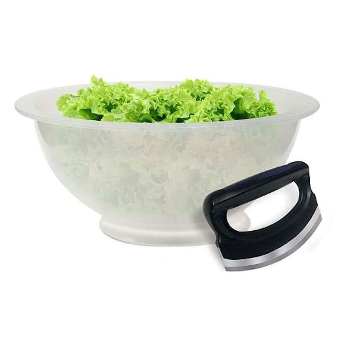 Ronco Salad-O-Matic, Family-Size Bowl and Salad Rocker