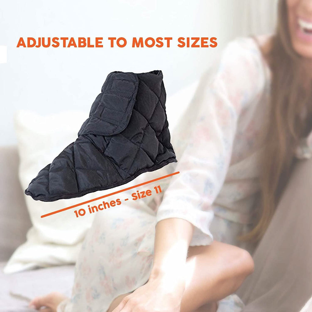 Roscos Comforts Foot Furnace Genuine Luxury Extra-Warm Bed Slippers