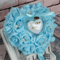 Rose Pillow Heart Cushion Ring Holder