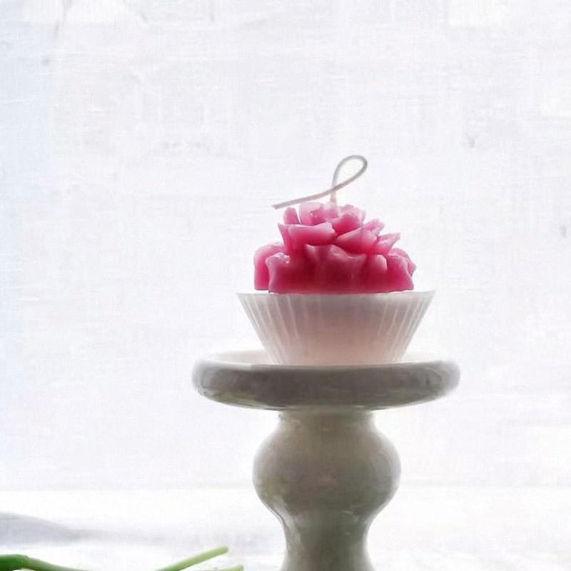 Rose Silicone Cake Mold 3D Flower Fondant Mold Cupcake Jelly Candy Chocolate Decoration Baking Tool Moulds Flower Bloom Rose Shape Silicone Fondant Soap