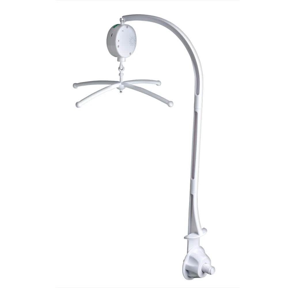 Rotary Baby Cot Mobile Crib Bed Toy Infant Bell Hanging Stand Arm Bracket