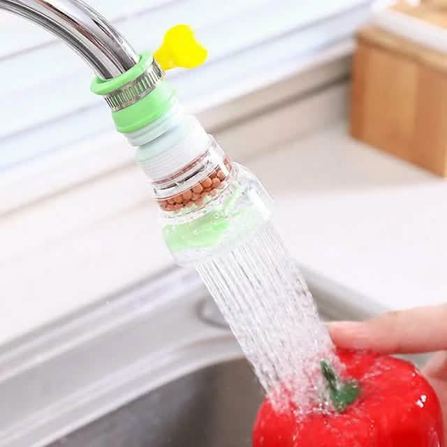 Rotatable Spray Head Tap 360 Degree Durable Faucet Filter Nozzle