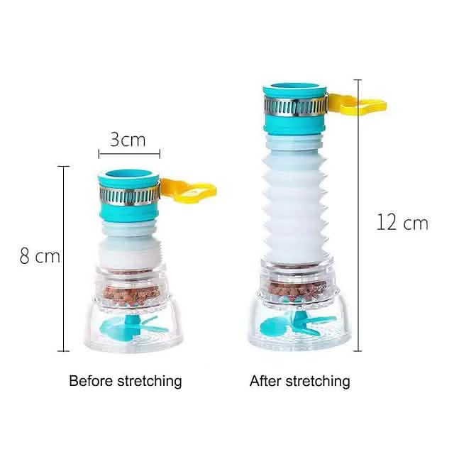 Rotatable Spray Head Tap 360 Degree Durable Faucet Filter Nozzle