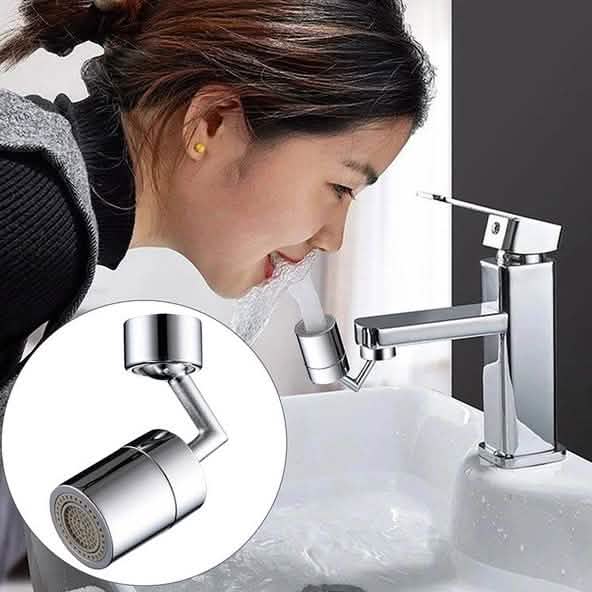 Rotatable Universal Splash Filter Faucet