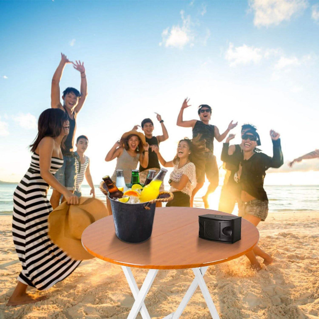 Round High Top Folding Table