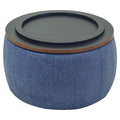 Round Storage Ottoman Coffee Table
