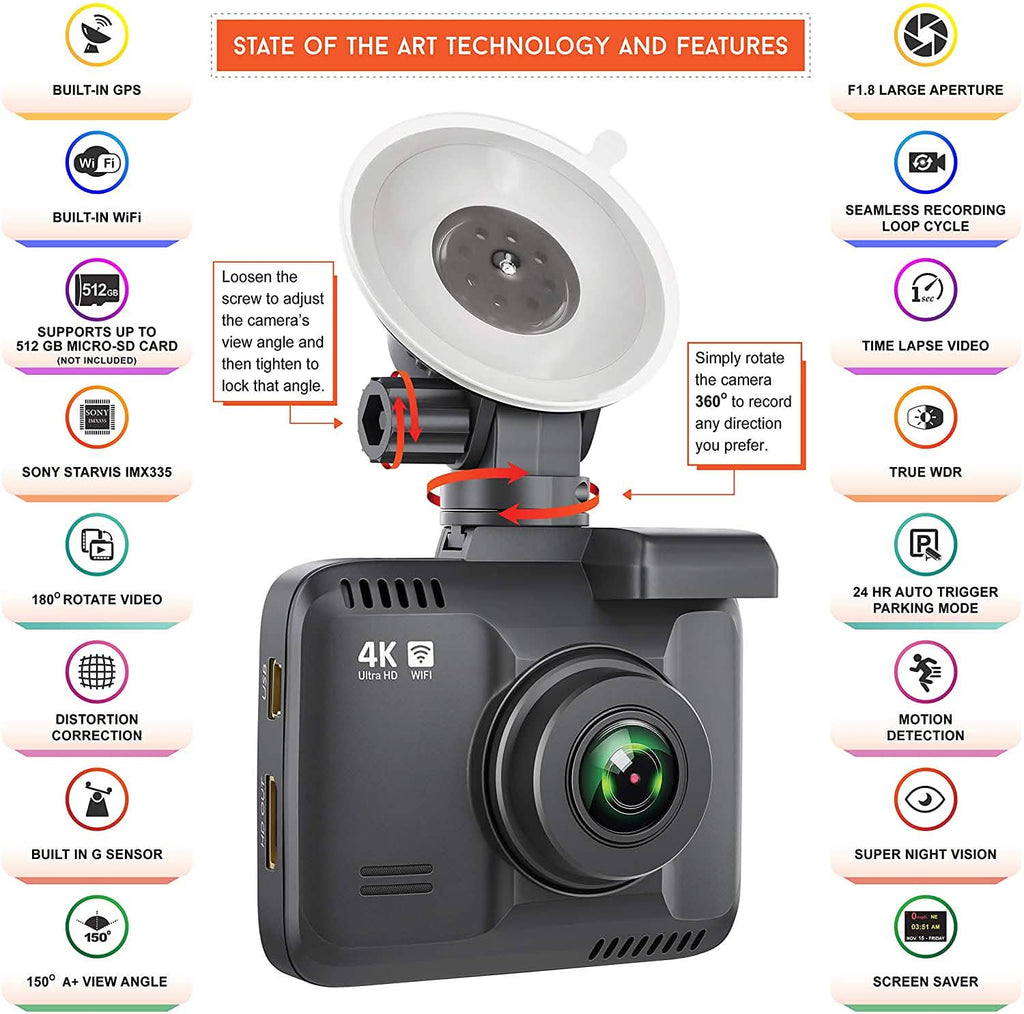Rove R2-4K Dash Cam