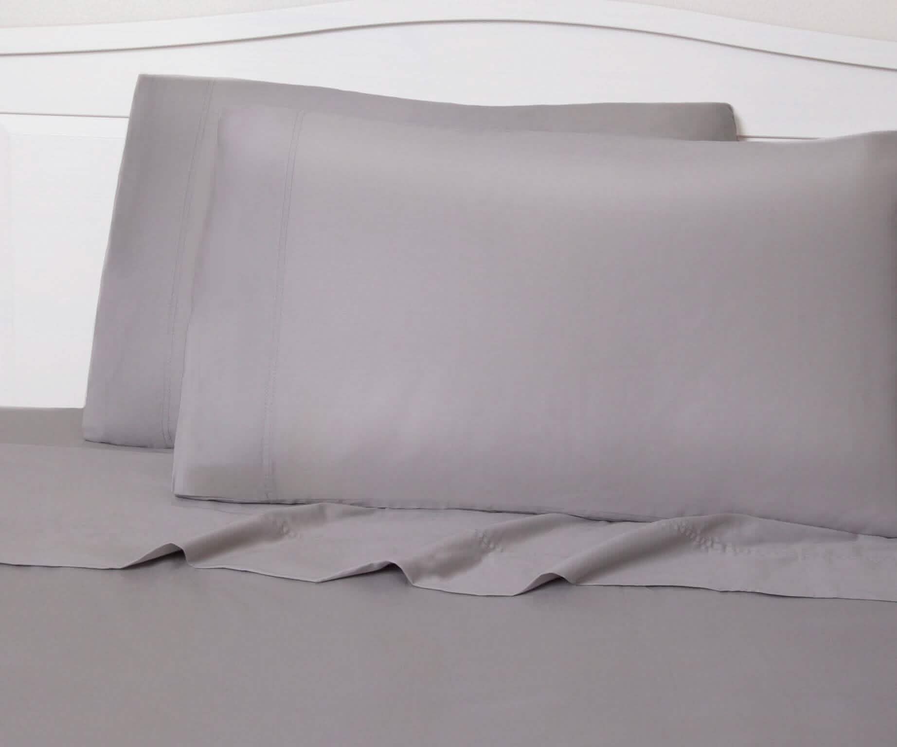 Royale T300 Cotton New Silver Queen Sheet Set