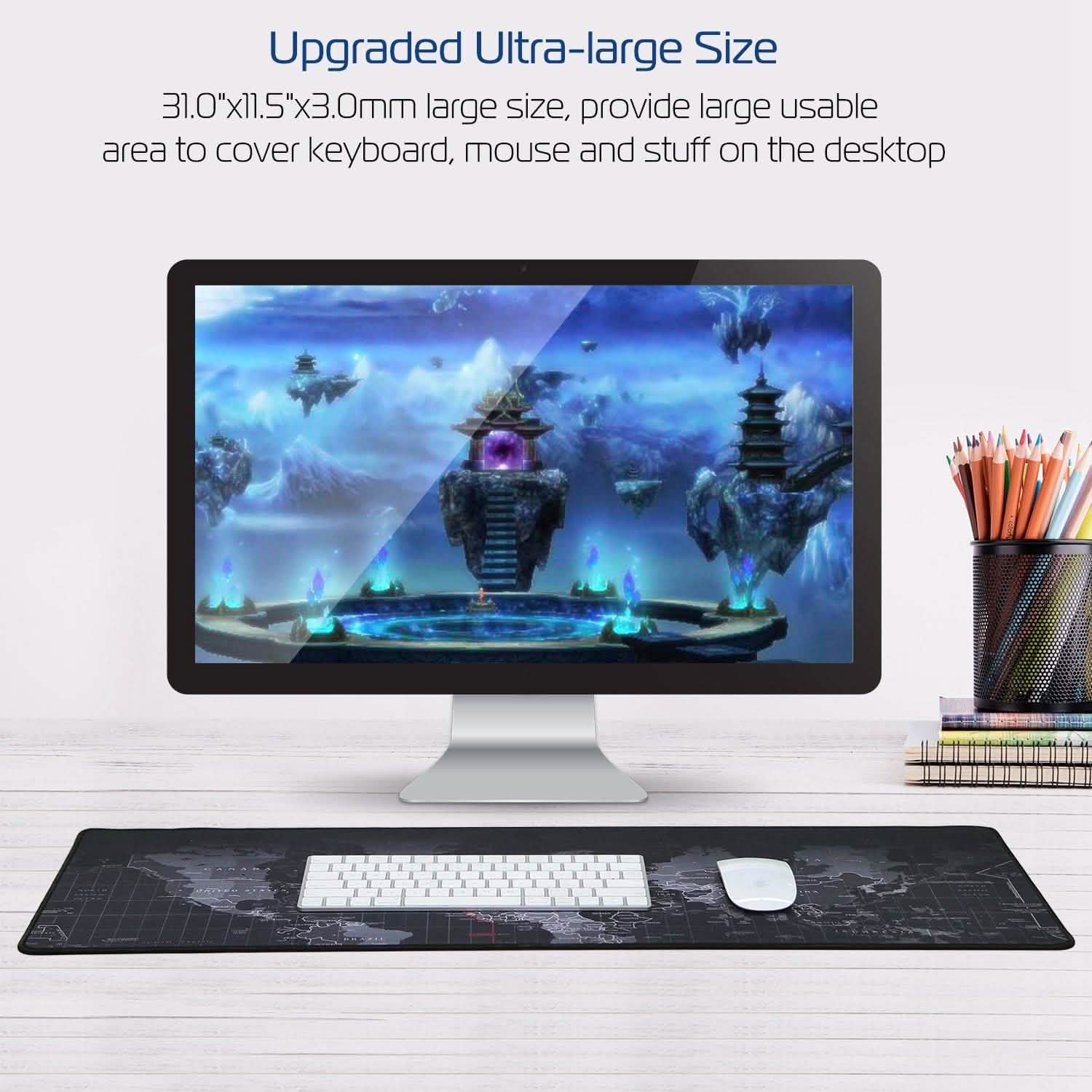 Rubber Base Large Gaming Mousepad