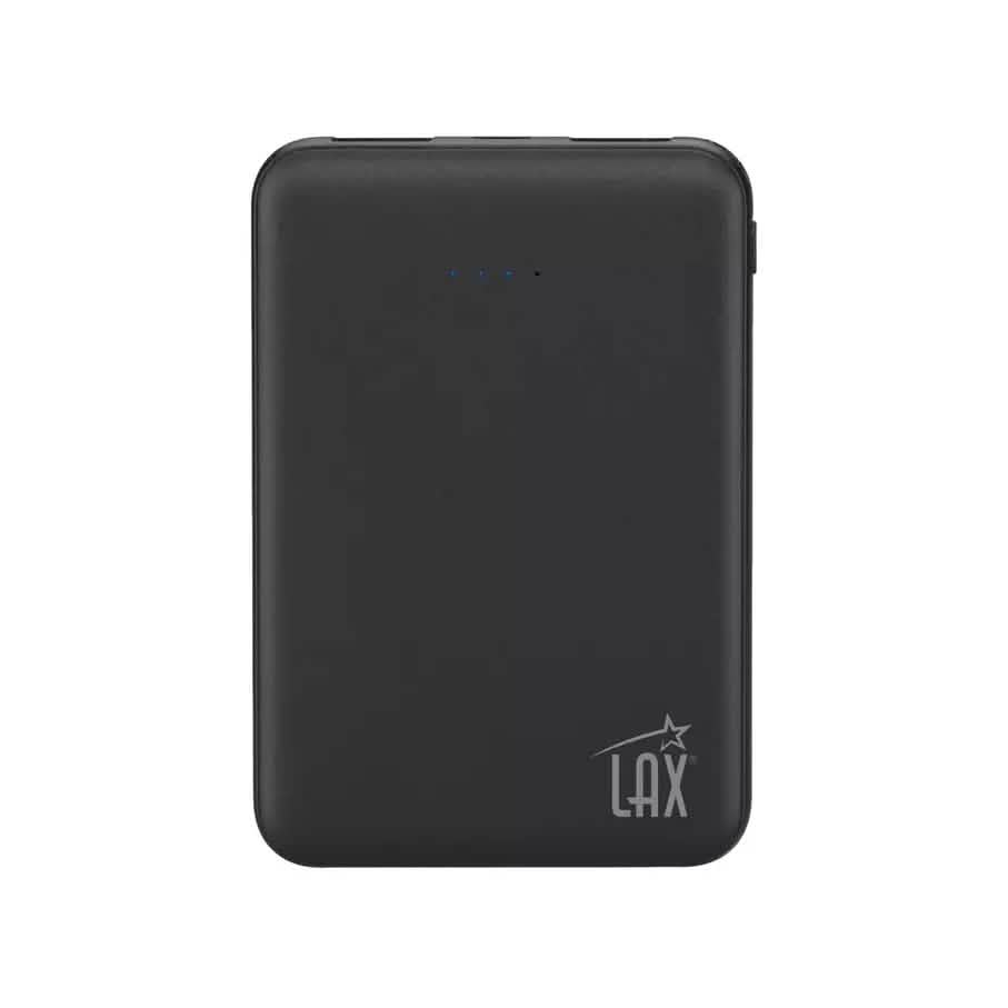 Rubberized Power Bank 12,000mAh LED Dual-USB