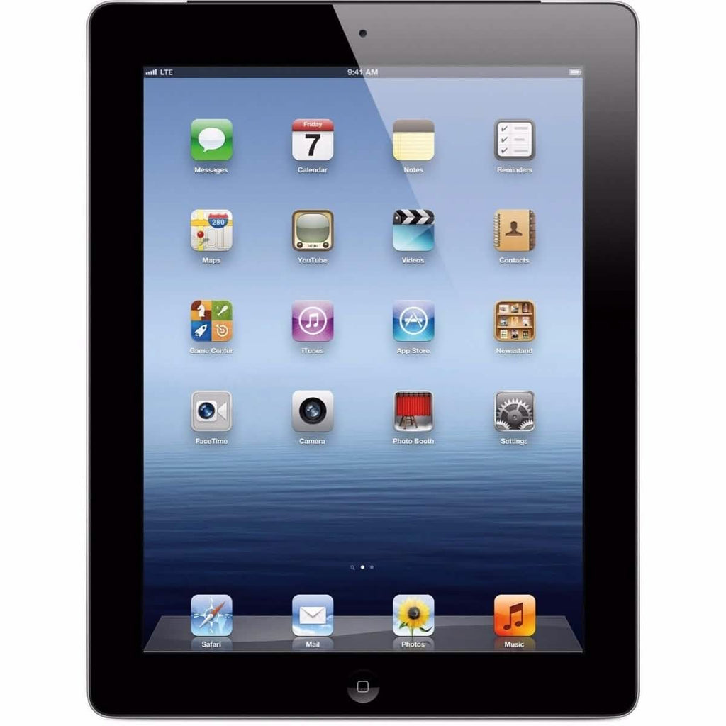 Apple iPad 4th Generation WIFI + 4G Cellular - Fully Unlocked (Refurbished)